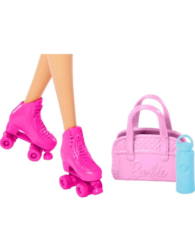 Muñeca Barbie Cuidado Personal Mattel con Cachorro y Accesorios