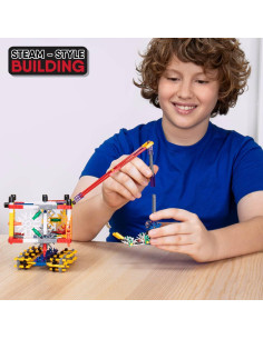 Juego de Construcción K'NEX 480 Piezas 35 Modelos STEM 7+ 2