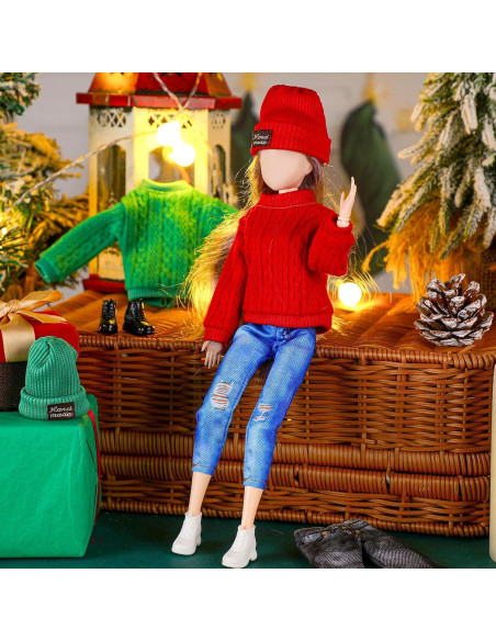 Conjunto de Ropa para Muñeca Bencailor 30.48 cm Invierno