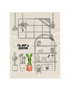 Cobija Suave Franco Miniverse Plantas 116x152 cm