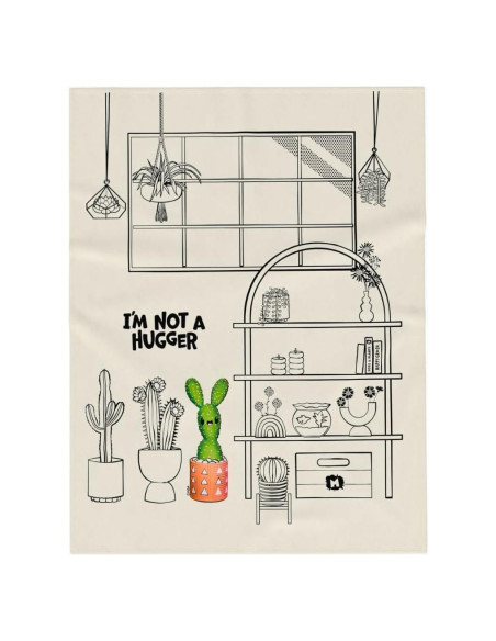 Cobija Suave Franco Miniverse Plantas 116x152 cm