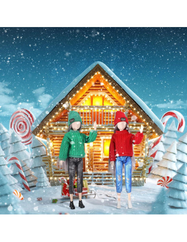 Conjunto de Ropa para Muñeca Bencailor 30.48 cm Invierno