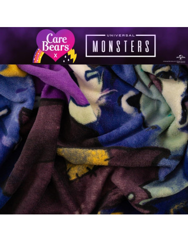 Manta Care Bears x Monsters Franco 116x152 cm Suave