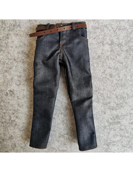 Pantalones Jeans Clásicos SSbeauty M 1/6 para Muñeco 30.48 cm