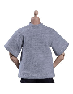 Ropa de Muñeca Meetoget Camiseta Deportiva Gris 1/12 2