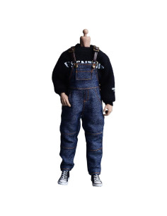 Pantalones de Trabajo para Muñeco 1/12 Meetoget PM004US