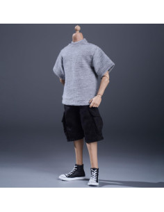 Pantalones Overoles Meetoget 1/12 para Figura Masculina 2