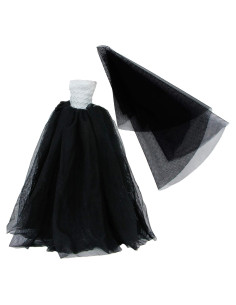 Vestido de Fiesta para Muñecas 11.5" BJDBUS con Vela