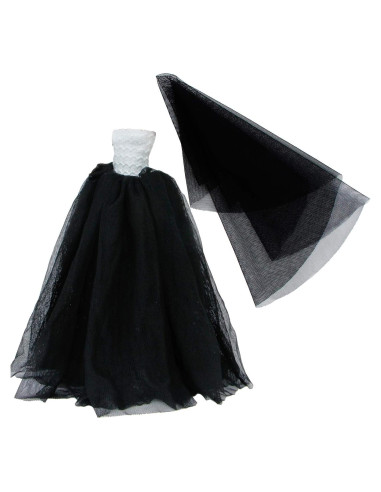 Vestido de Fiesta para Muñecas 11.5" BJDBUS con Vela