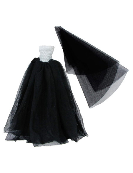 Vestido de Fiesta para Muñecas 11.5" BJDBUS con Vela