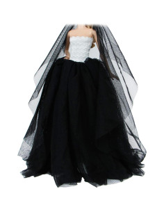 Vestido de Fiesta para Muñecas 11.5" BJDBUS con Vela 2