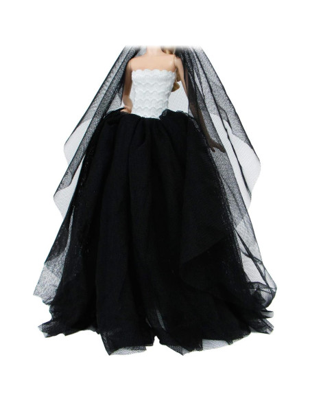 Vestido de Fiesta para Muñecas 11.5" BJDBUS con Vela