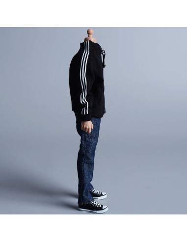 Pantalones de Mezclilla Meetoget 1/12 para Figura Masculina