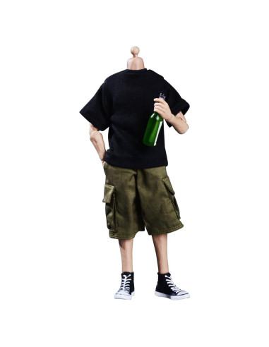 Pantalones de Trabajo Meetoget para Figura 1/12 Verde