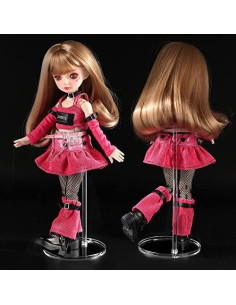 Soportes para Muñecas UCanaan 10 Pcs Transparente 25 cm 2