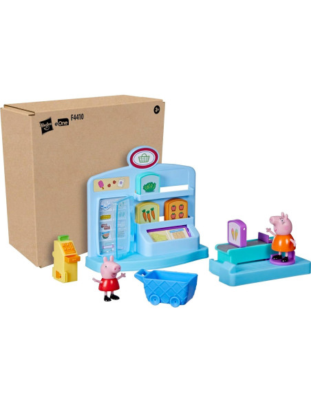 Juego de Supermercado Peppa Pig con Figuras y Accesorios