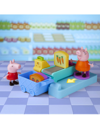 Juego de Supermercado Peppa Pig con Figuras y Accesorios