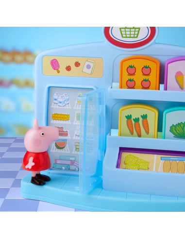 Juego de Supermercado Peppa Pig con Figuras y Accesorios