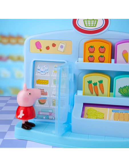 Juego de Supermercado Peppa Pig con Figuras y Accesorios