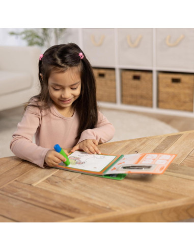 Bloc de Actividades Melissa & Doug Selva Water Wow! 4 Páginas