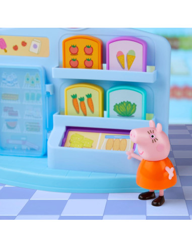 Juego de Supermercado Peppa Pig con Figuras y Accesorios