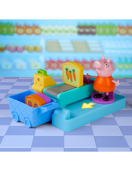 Juego de Supermercado Peppa Pig con Figuras y Accesorios