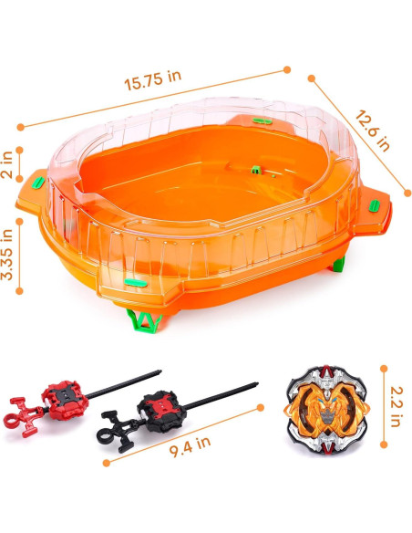 Conjunto de Espadas COCOFOX 12 Tops 3 Lanzadores Estadio