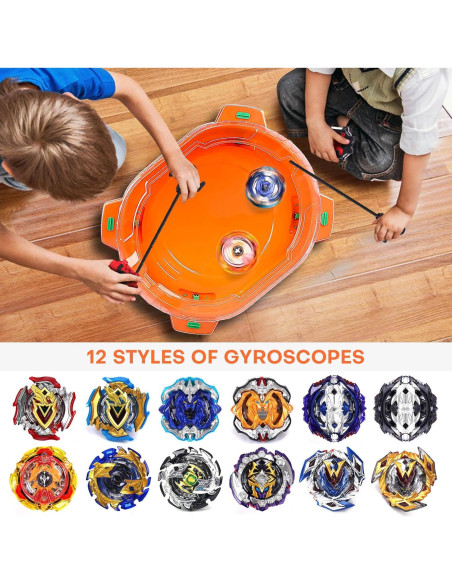 Conjunto de Espadas COCOFOX 12 Tops 3 Lanzadores Estadio