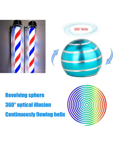 Juguete Cinético Antiestrés Samisoler Azul 4.83 cm