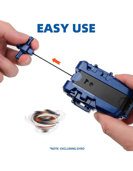 Paquete 2 Lanzadores de Cuerda AIBREAY para Trompos X