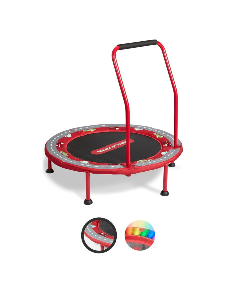 Trampolín 2-en-1 Radio Flyer para Niños con Alfombra