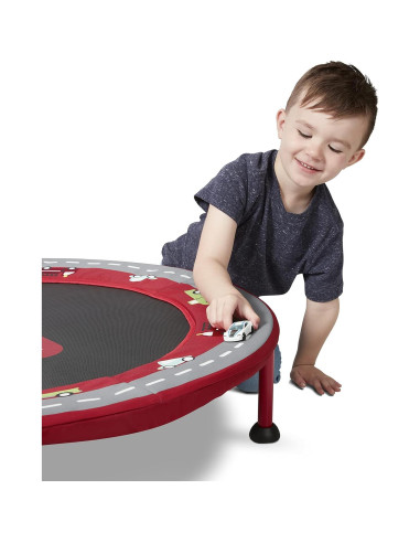 Trampolín 2-en-1 Radio Flyer para Niños con Alfombra