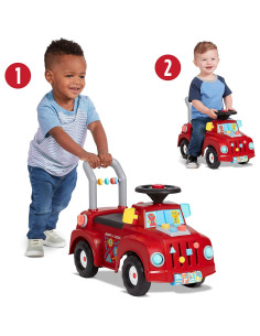 Camión Tinker Radio Flyer con Luces y Sonidos, Rojo 2
