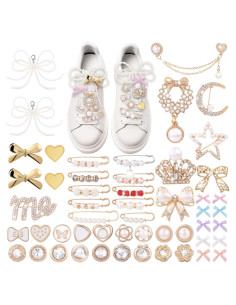Kit de 54 Charms para Zapatos JOICEE - Accesorios Decorativos