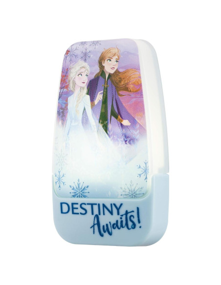 Luz Nocturna LED Disney Frozen 2 - Anna y Elsa, Sensor Luz