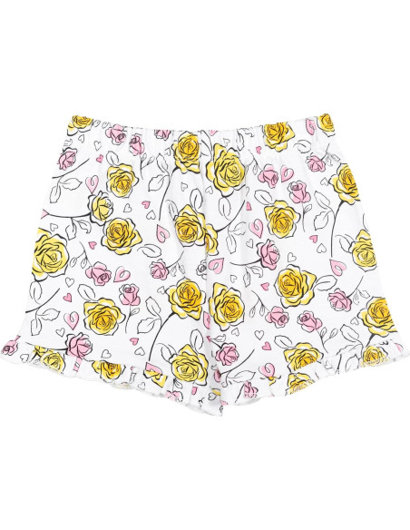 Conjunto camiseta peplum Tiana Disney + pantalones cortos