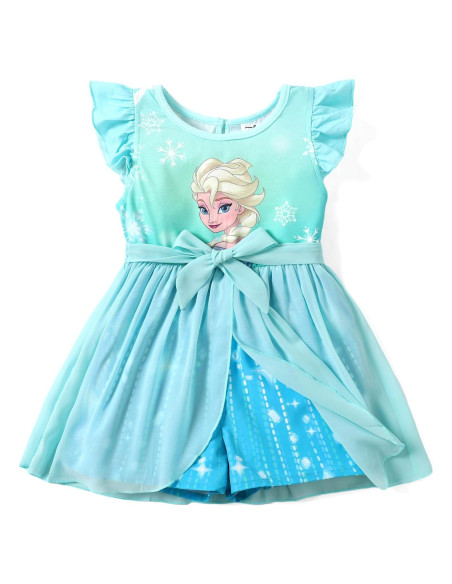 Mono Disney Princesa Elsa para Niña 3-4T con Falda de Tul