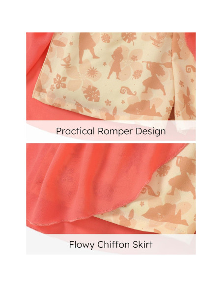 Mono Disney Princesa para Niña 2-8 Años con Falda de Tul