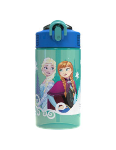 Botella de Agua 500 ml Zak Designs Frozen Anna y Elsa
