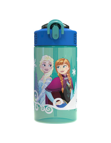 Botella de Agua 500 ml Zak Designs Frozen Anna y Elsa