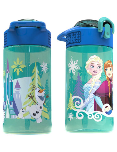 Botella de Agua 500 ml Zak Designs Frozen Anna y Elsa