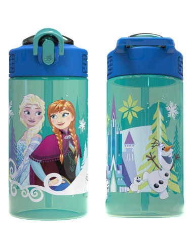 Botella de Agua 500 ml Zak Designs Frozen Anna y Elsa