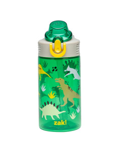Botella de Agua Zak Designs Sage 16oz Dino a Prueba de Fugas