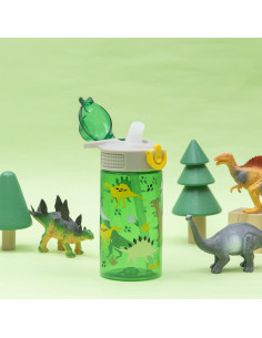 Botella de Agua Zak Designs Sage 16oz Dino a Prueba de Fugas 2