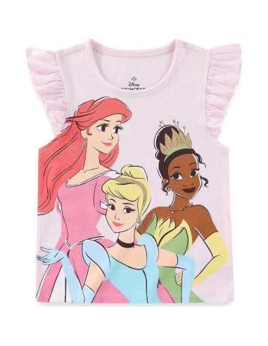 Conjunto camiseta y falda de tul Disney Frozen para niñas