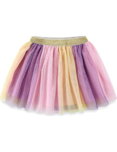 Conjunto Falda y Camiseta Frozen Niñas 2T a 10 Rosa/Púrpura