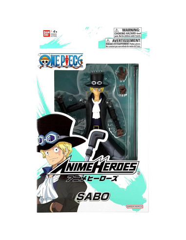 Figura de Acción Sabo One Piece Bandai 17.8x12.7 cm