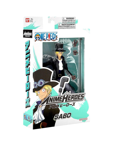 Figura de Acción Sabo One Piece Bandai 17.8x12.7 cm