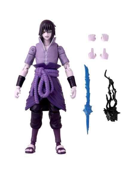 Figura de Acción Uchiha Sasuke Rinnegan Bandai 16,5 cm