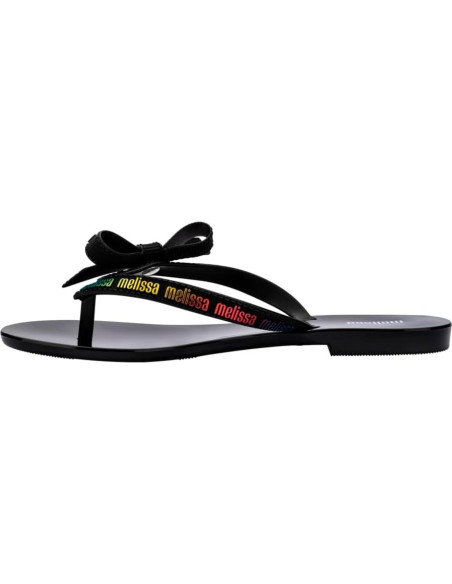 Chanclas Melissa Harmonic M Lover - Negro 23x9x10 cm